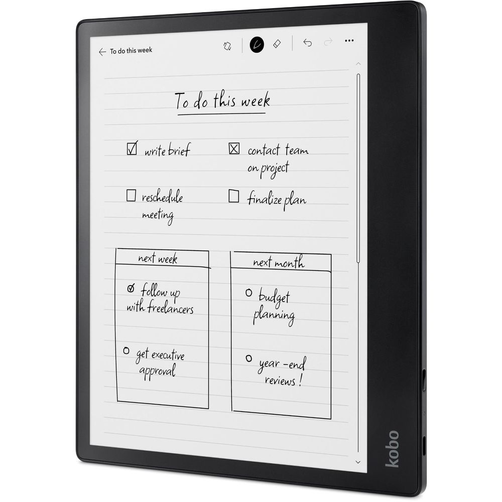Kobo Elipsa 2E 10.3" eReader & Stylus Bundle
