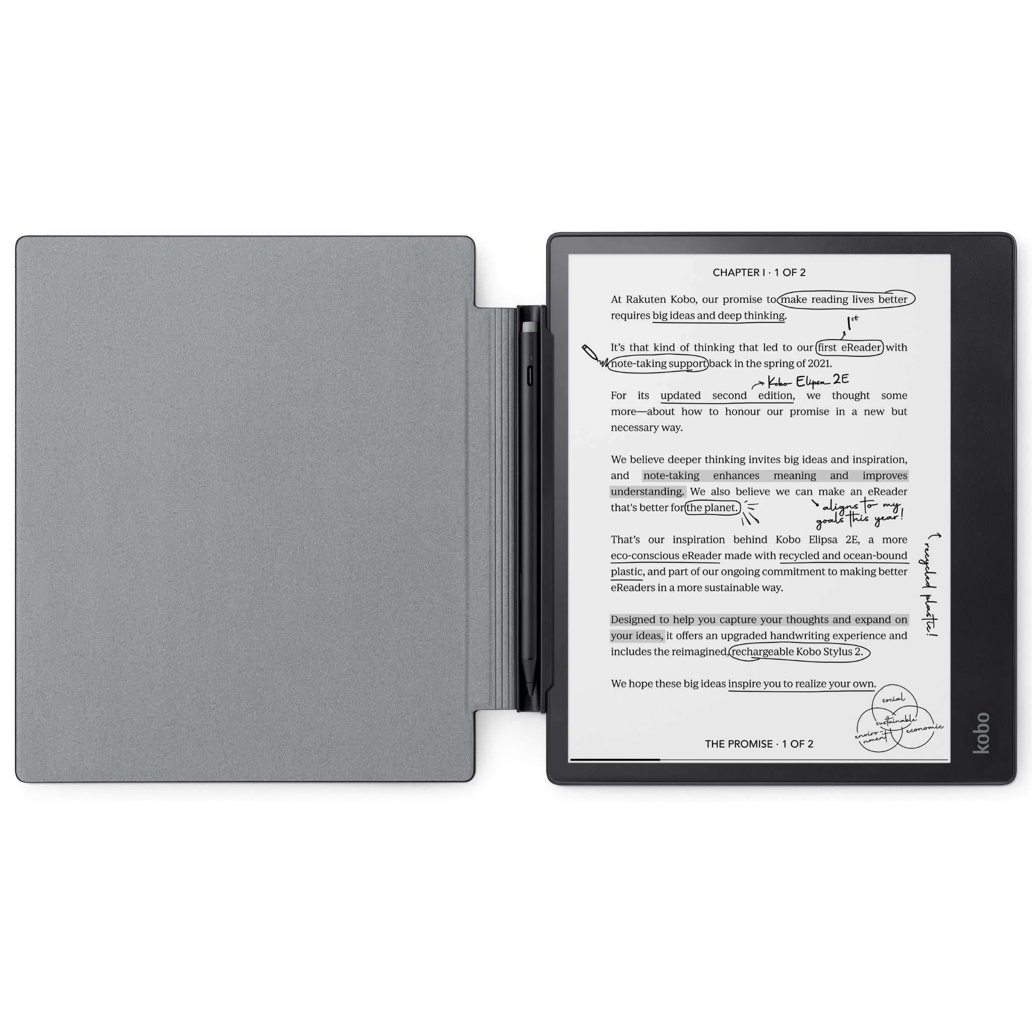 Kobo Elipsa 2E Sleepcover (Black)
