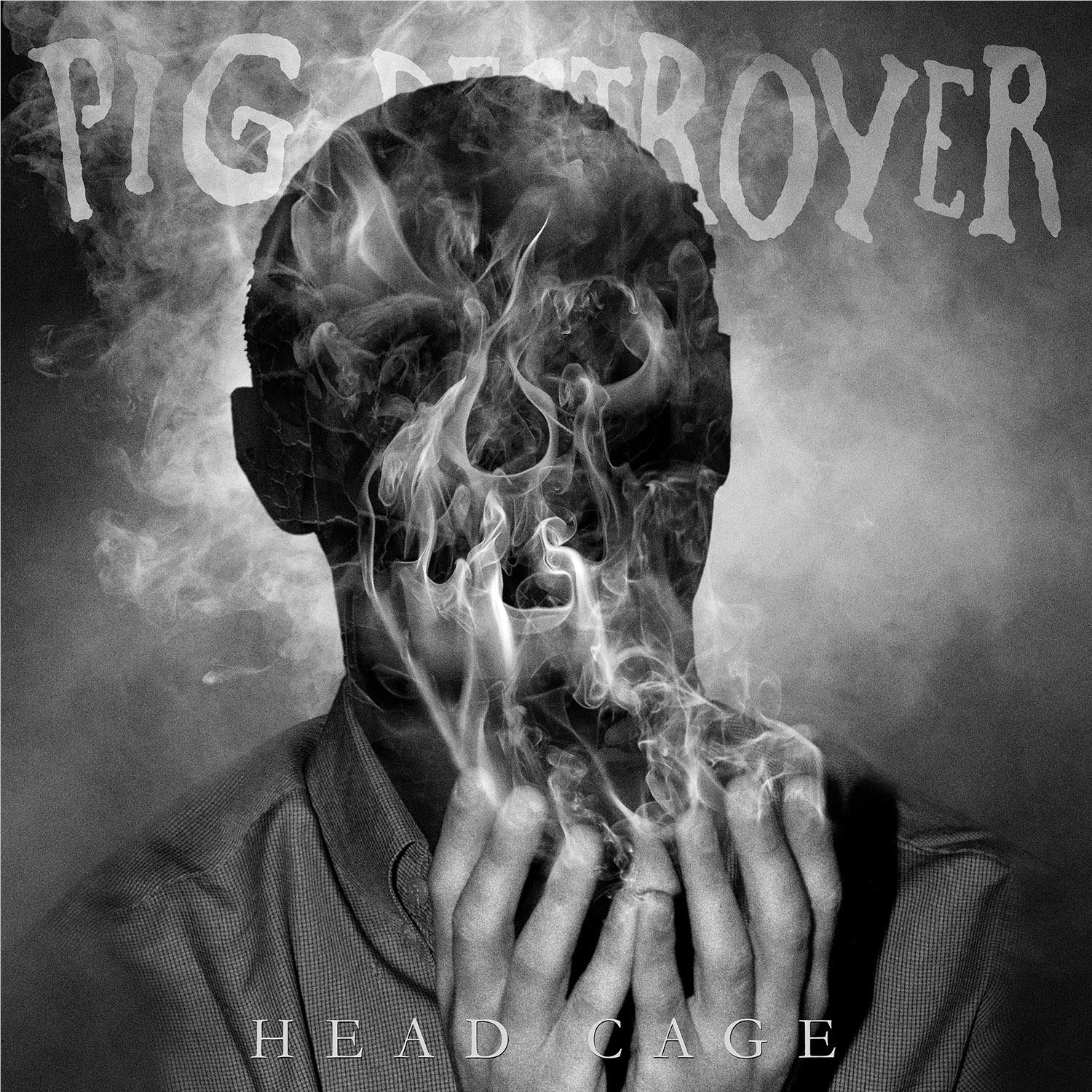 Head Cage (Grey Swirl Vinyl) - By: Pig Destroyer
