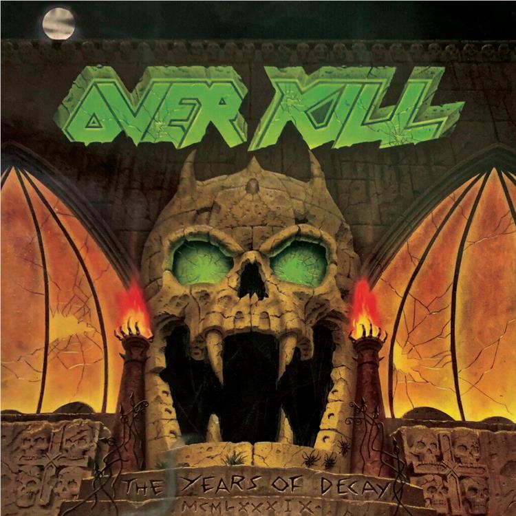 Years Of Decay, The (Red With Black Marble Coloured Vinyl) - By: Overkill