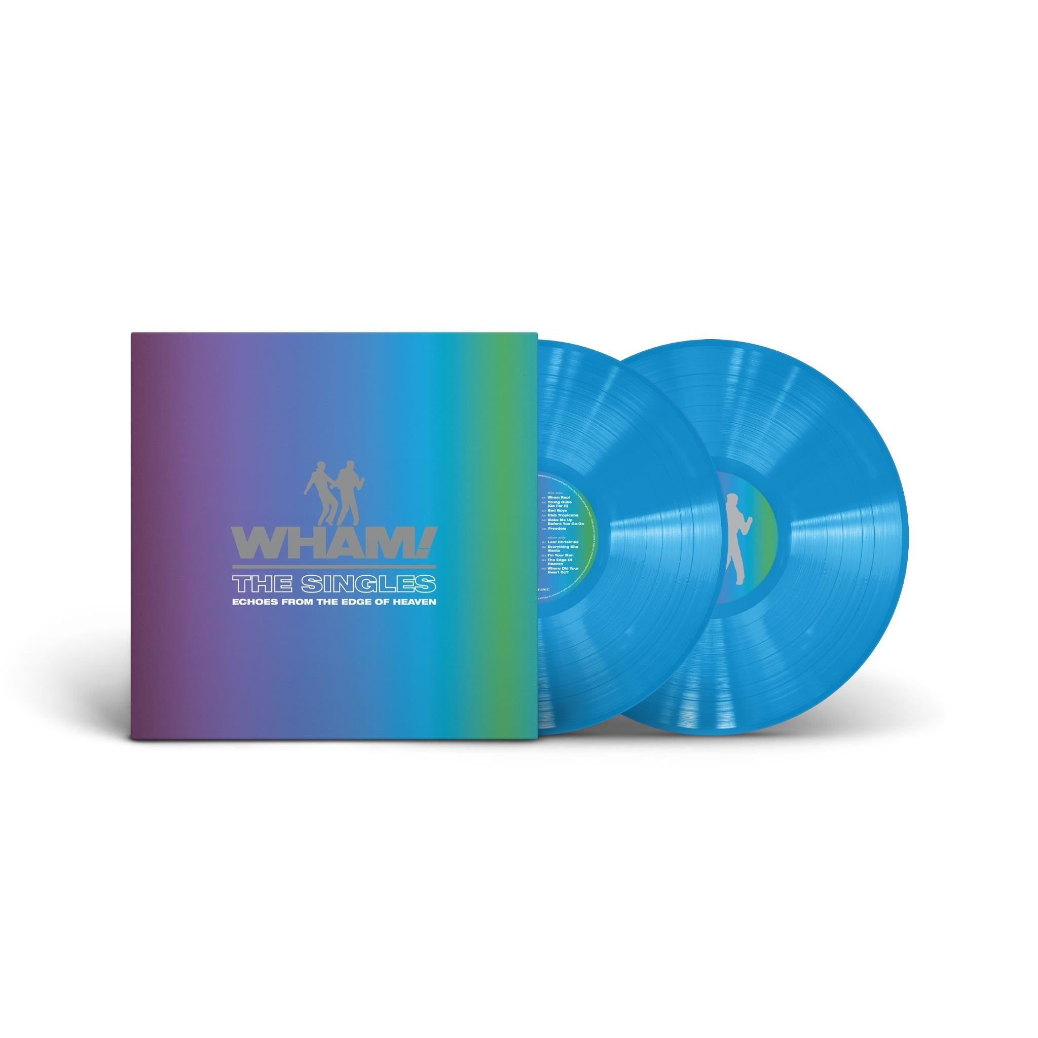 Singles., The: Echoes From The Edge Of Heaven (Blue Vinyl) - By: Wham!
