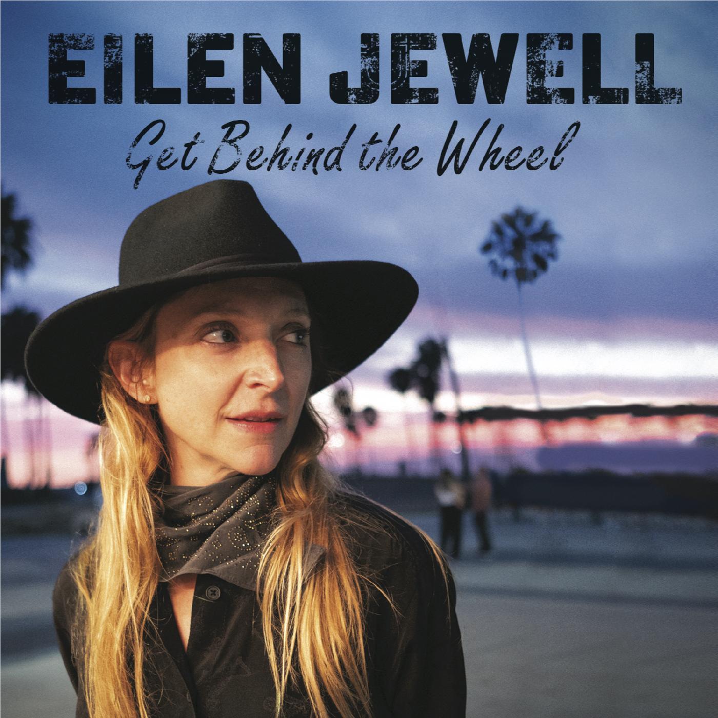Book cover: woman in dark wide-brim hat with 'Get Behind the Wheel' text
