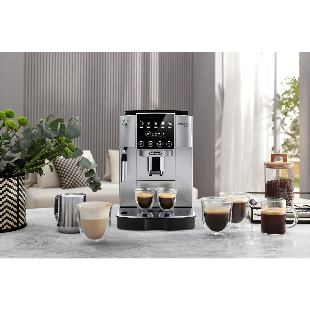 De'Longhi Magnifica Start Fully Automatic Coffee Machine (Silver)