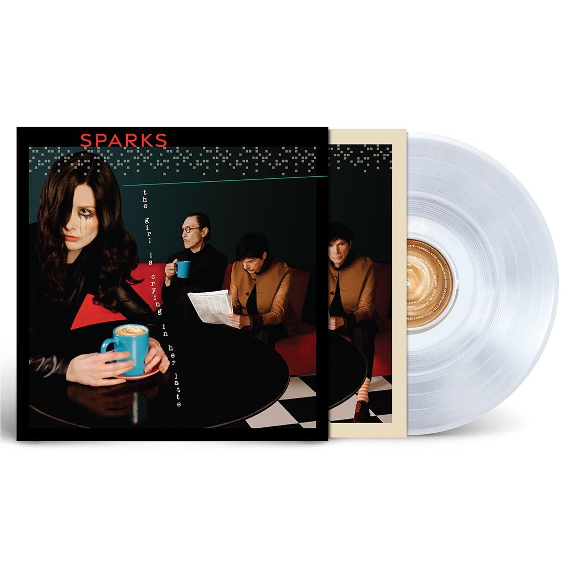 Girl Is Crying In Her Latte (Clear Vinyl) - By: Sparks