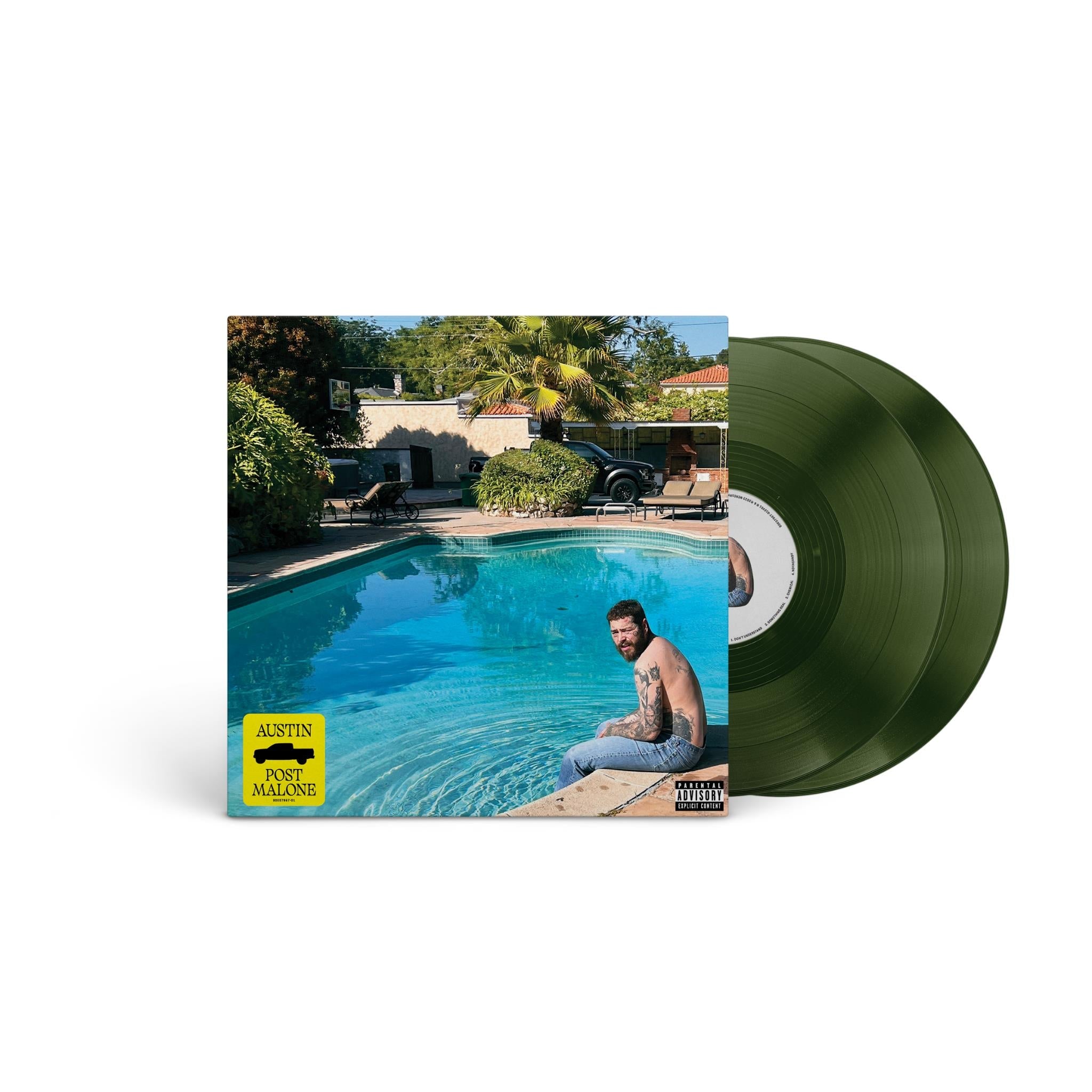 Austin (Green Vinyl) - By: Post Malone