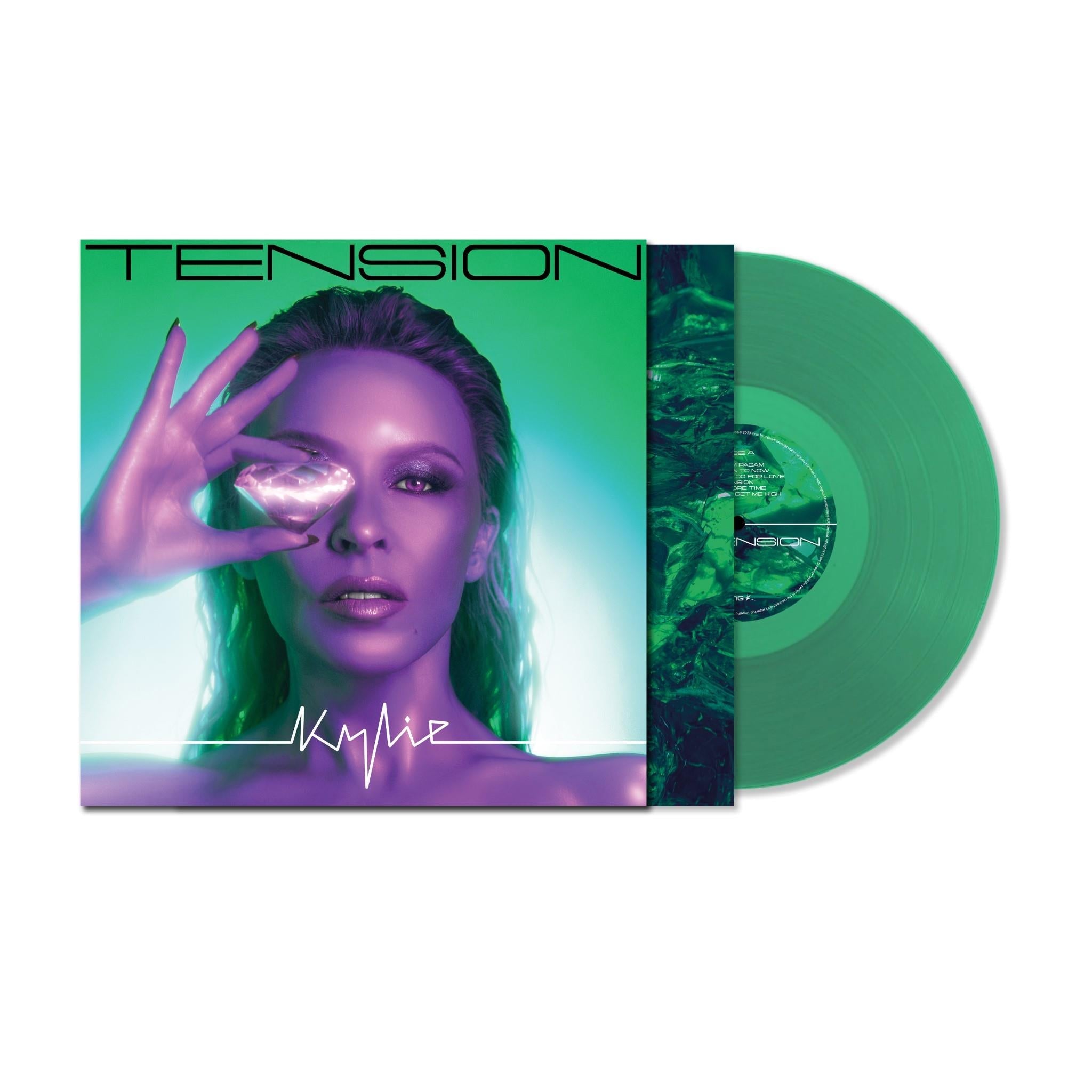 Tension (Transparent Green Vinyl) - By: Minogue, Kylie