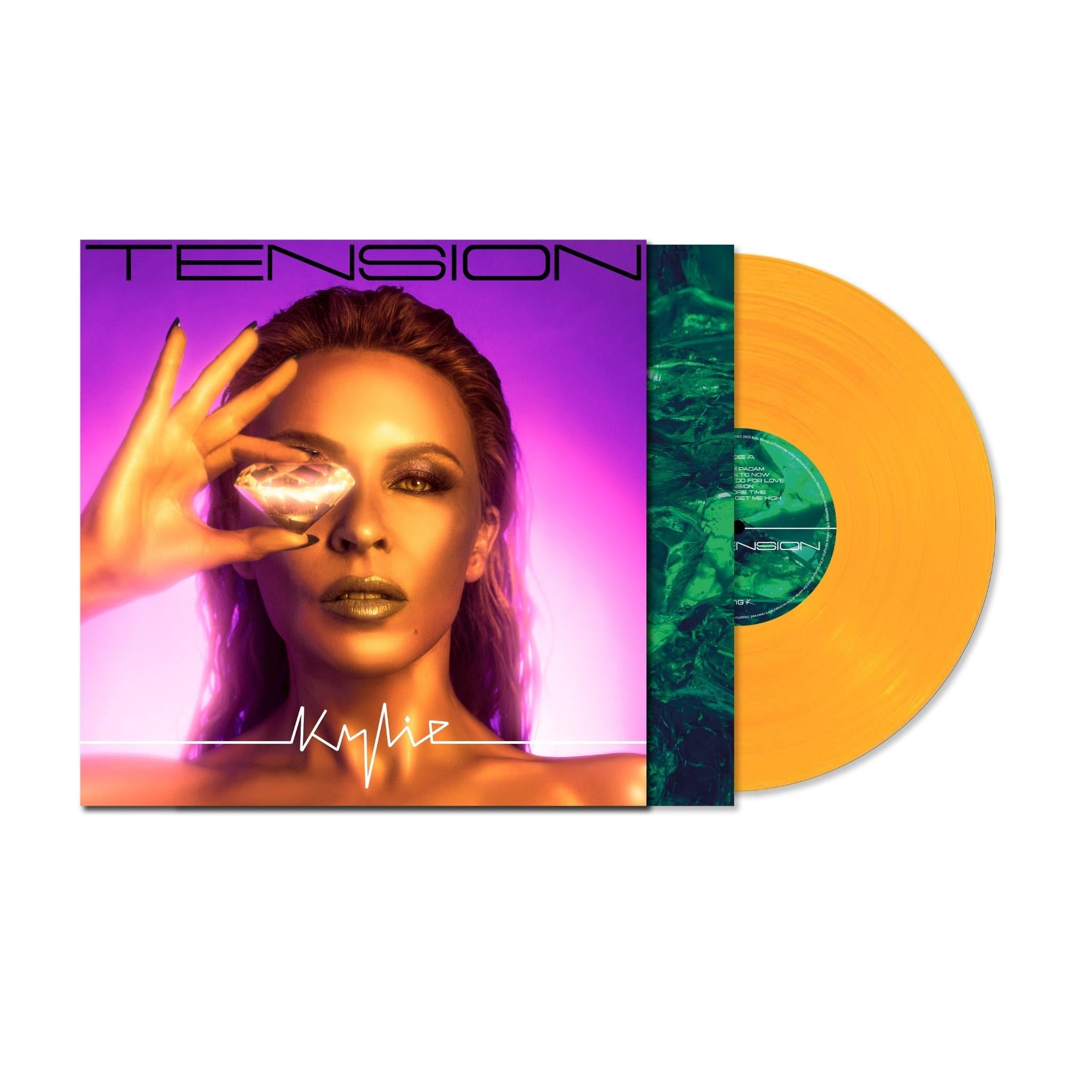 Tension (Transparent Orange Vinyl) - By: Minogue, Kylie