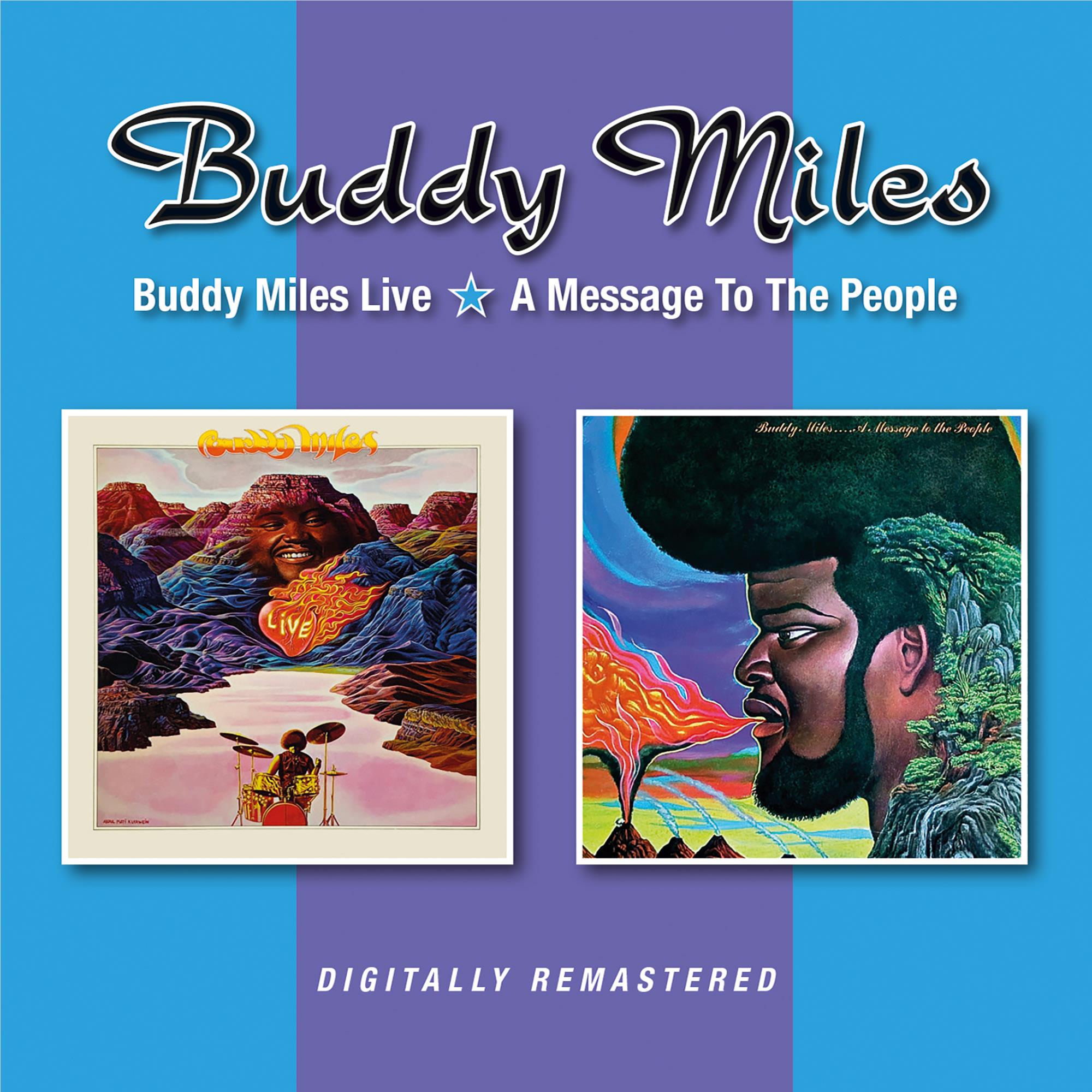 Buddy Miles Live / A Message, By: Miles, Buddy