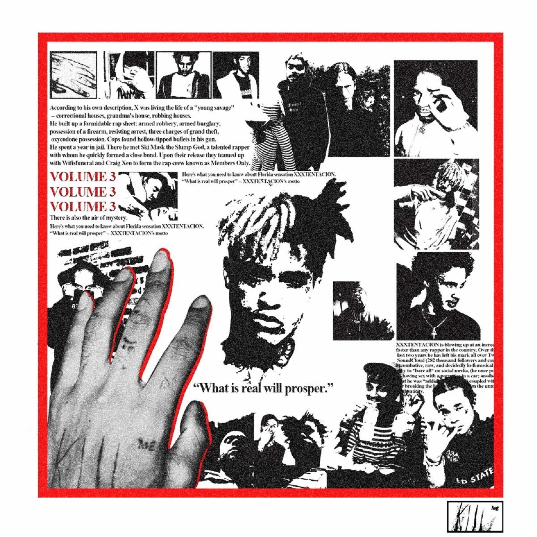 XXXTentacion Presents: Members Only Vol. 3' (Vinyl) - By: Xxxtentacion