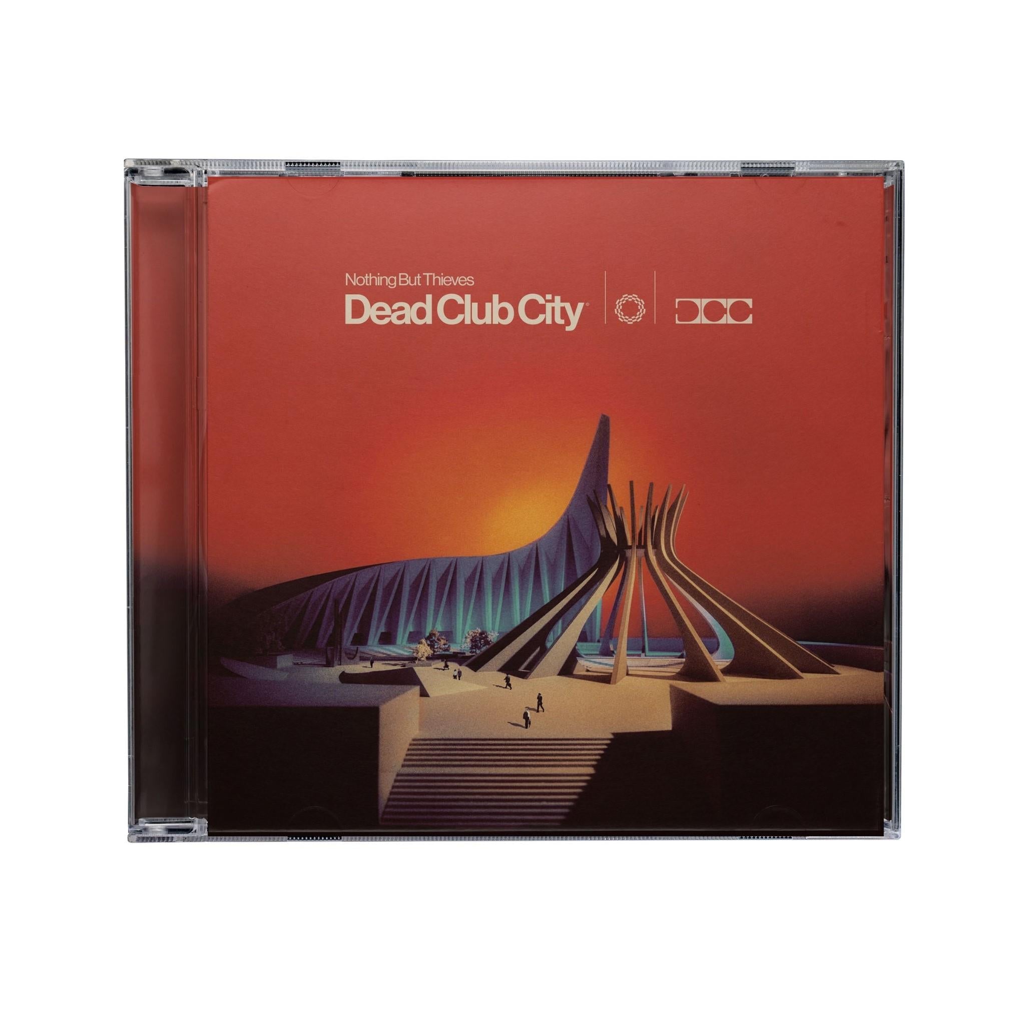 Nothing But Thieves Dead Club City CD case with red desert landscape artwork