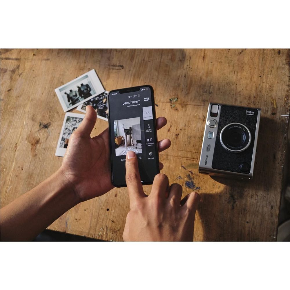 Fujifilm instax mini EVO C Instant Camera (Black)