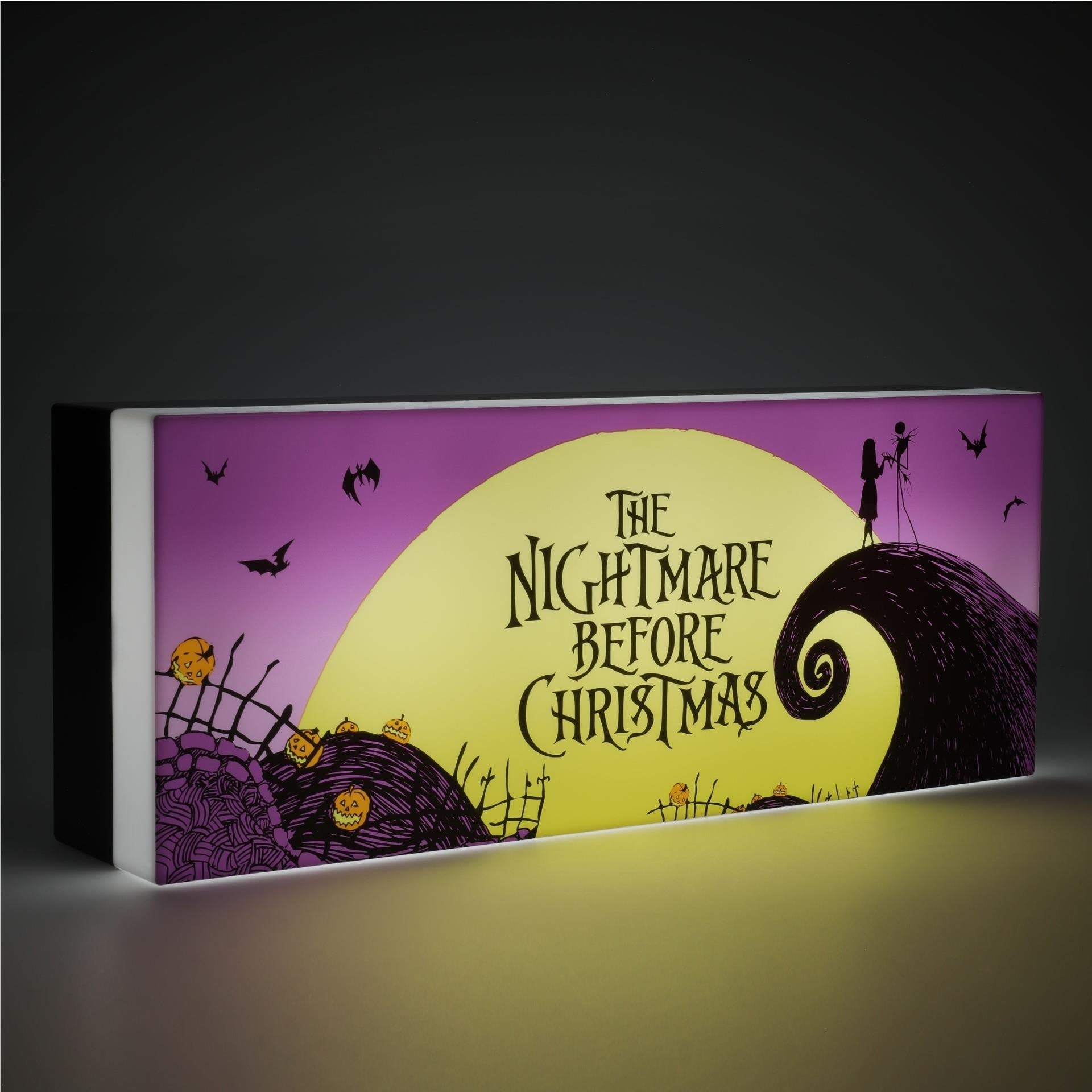 Paladone Nightmare Before Christmas Logo Light