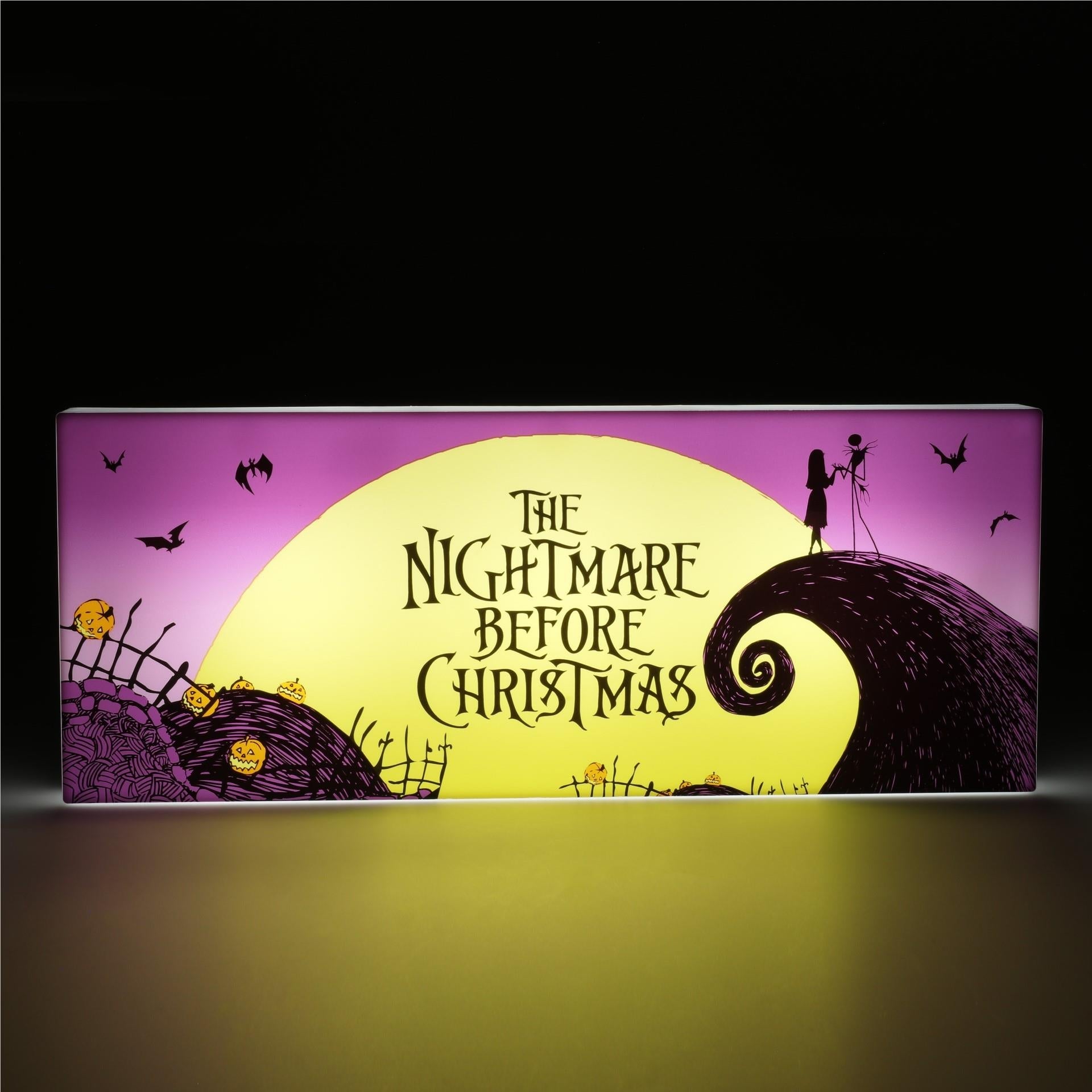 Paladone Nightmare Before Christmas Logo Light