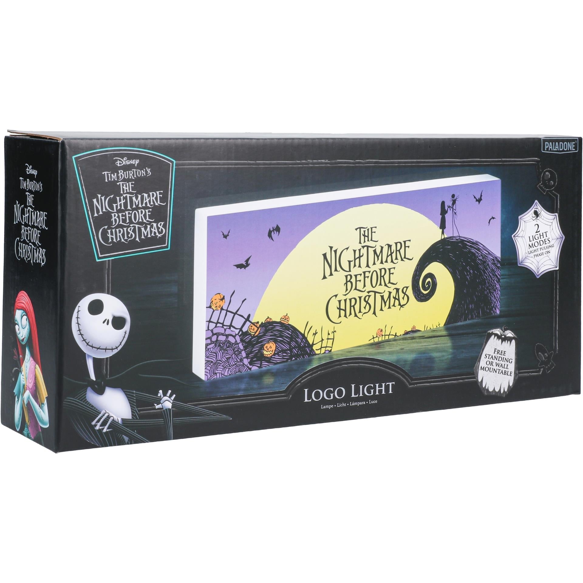 Paladone Nightmare Before Christmas Logo Light