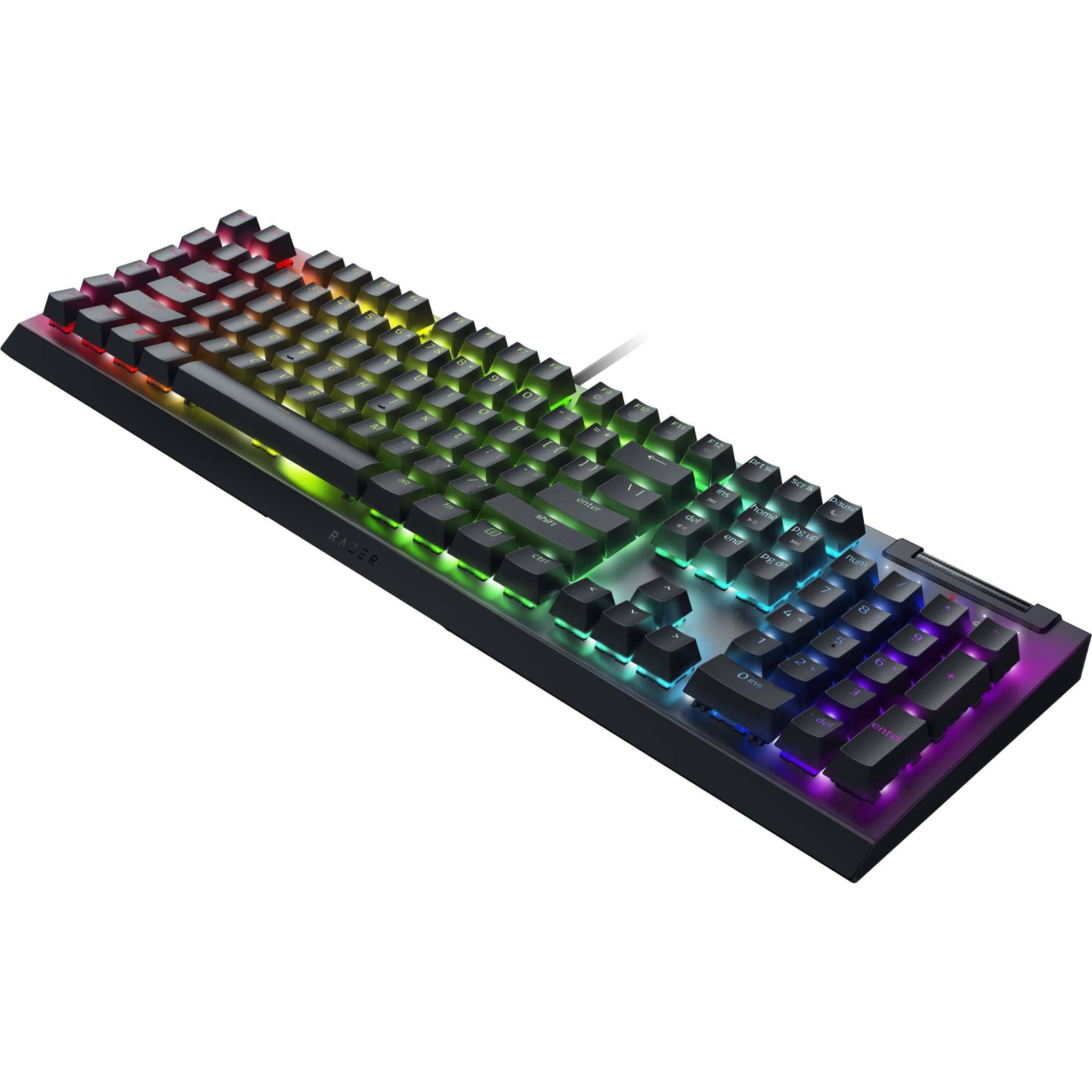 Razer BlackWidow V4 X Mechanical Gaming Keyboard (Green/Clicky)