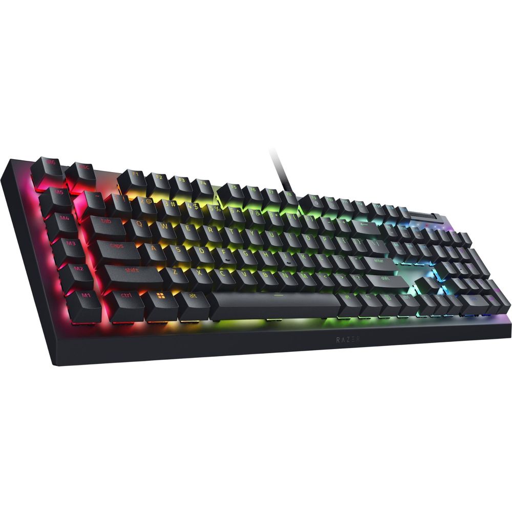 Razer BlackWidow V4 X Mechanical Gaming Keyboard (Green/Clicky)