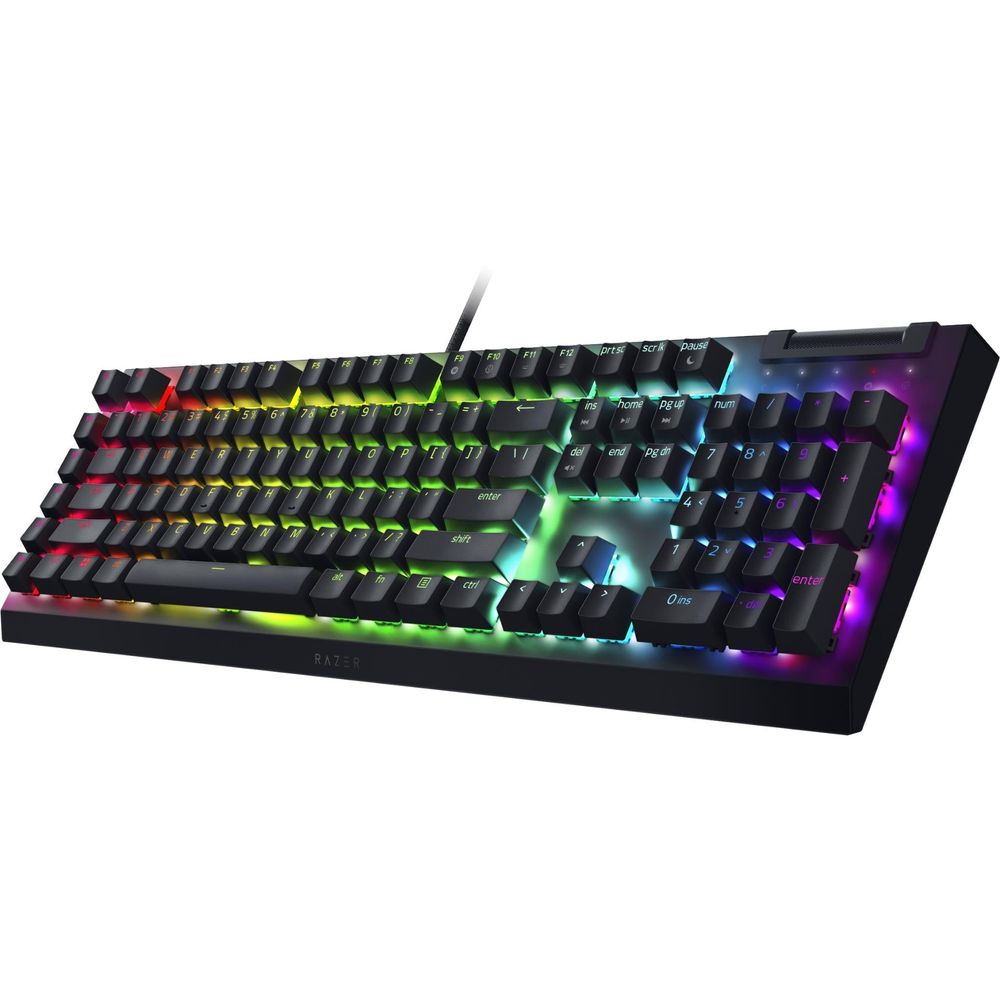 Razer BlackWidow V4 X Mechanical Gaming Keyboard (Green/Clicky)