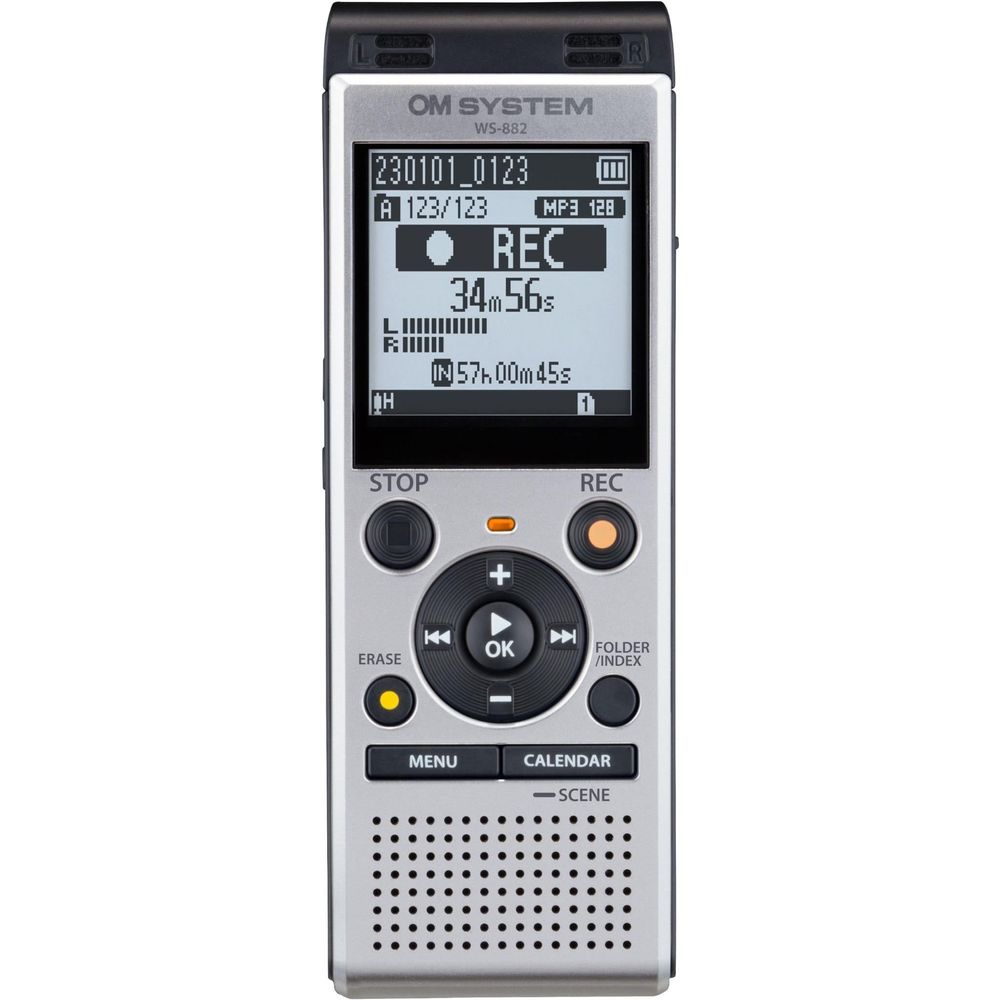 OM System WS-882 Voice Recorder (4GB)