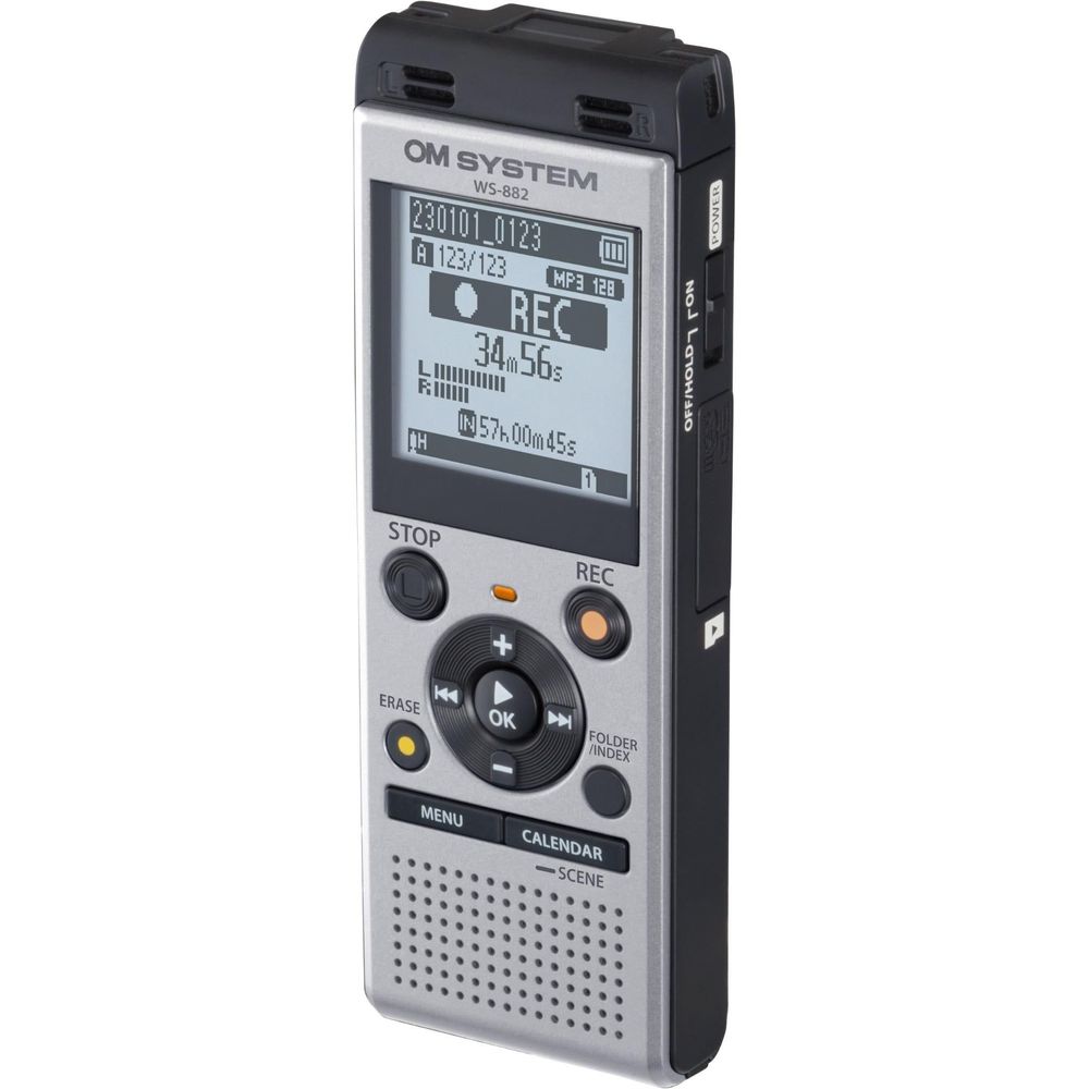 OM System WS-882 Voice Recorder (4GB)