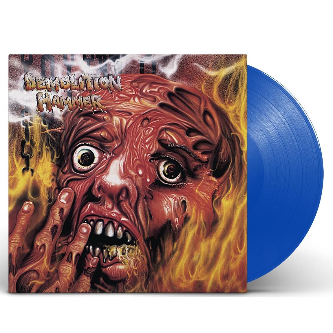 Tortured Existence (Blue Vinyl) - By: Demolition Hammer
