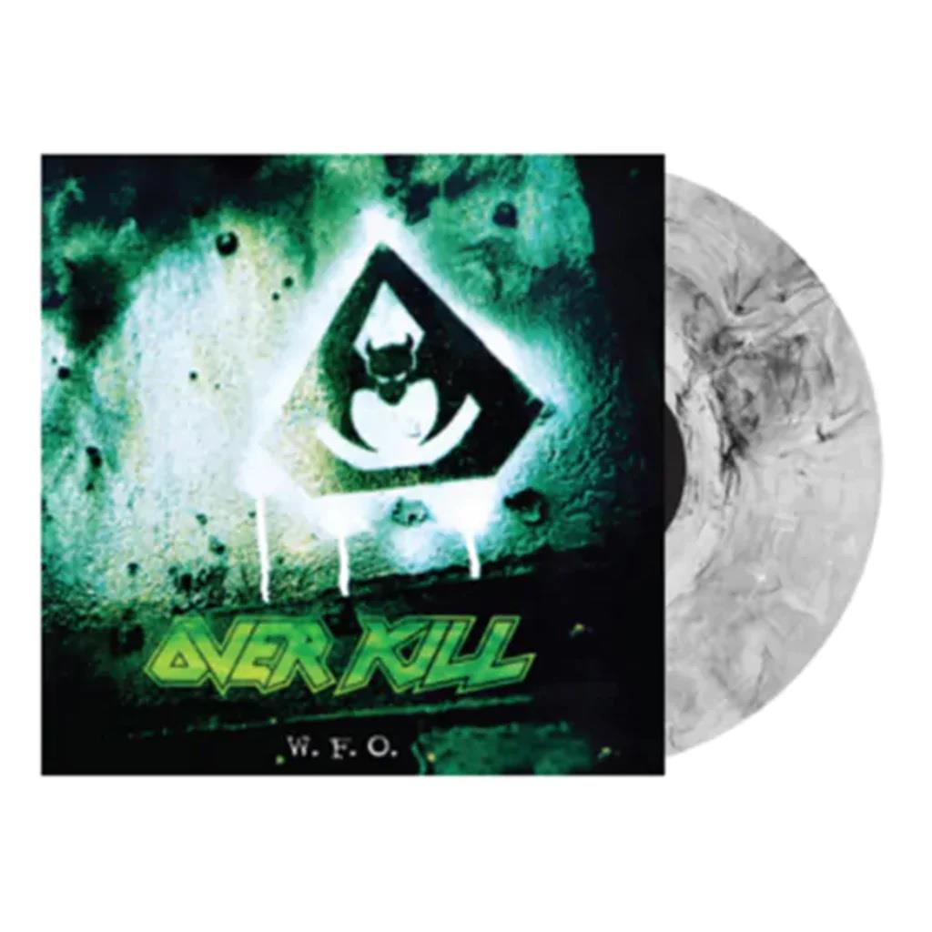 W.F.O. (Clear With Black Marble Vinyl) - By: Overkill