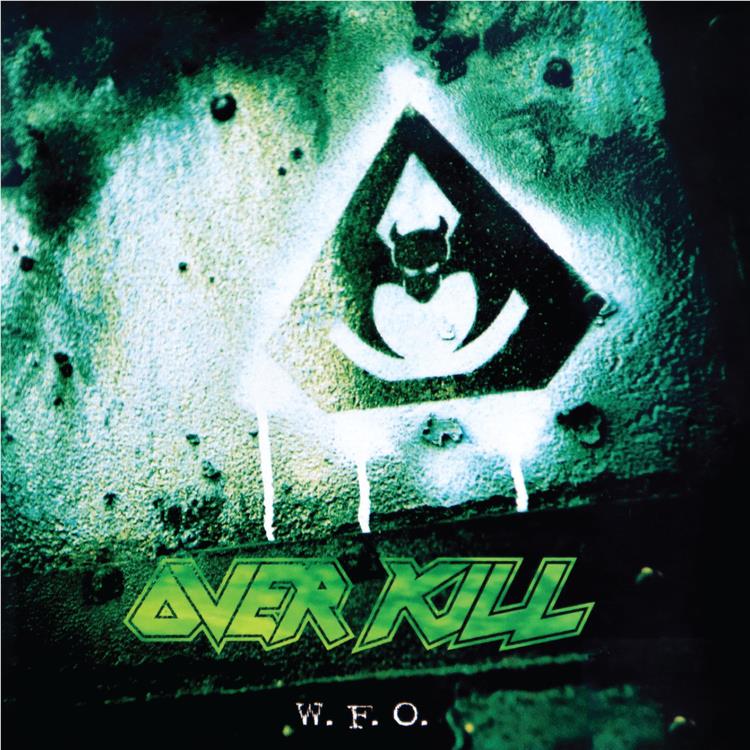 W.F.O. (Clear With Black Marble Vinyl) - By: Overkill