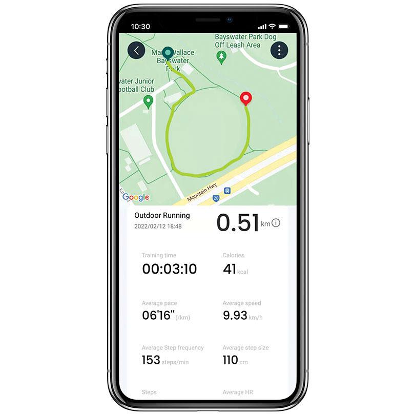 Ryze ELEVATE Fitness & Wellbeing Smart Watch with Alexa (Rose Gold/Pink)