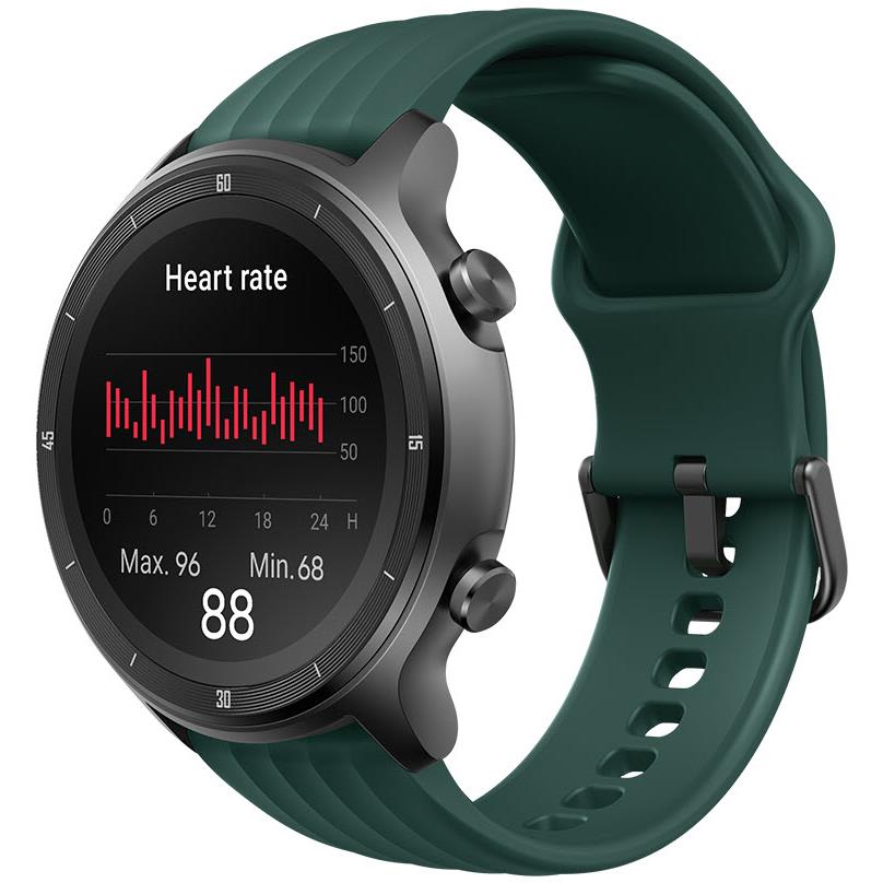 Ryze Flex Fitness & Wellbeing Smart Watch (Dark Grey/Black)