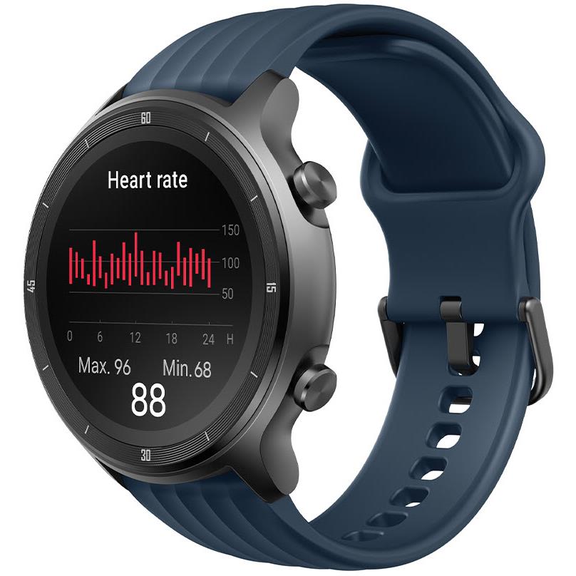 Ryze Flex Fitness & Wellbeing Smart Watch (Dark Grey/Red)