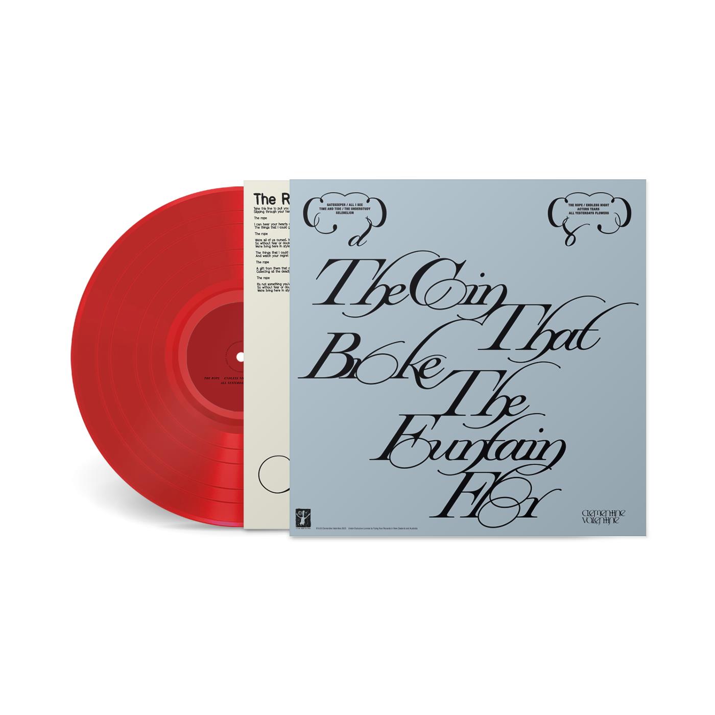 Coin That Broke The Fountain Floor, The (Transparent Red Vinyl) - By:Clementine Valentine