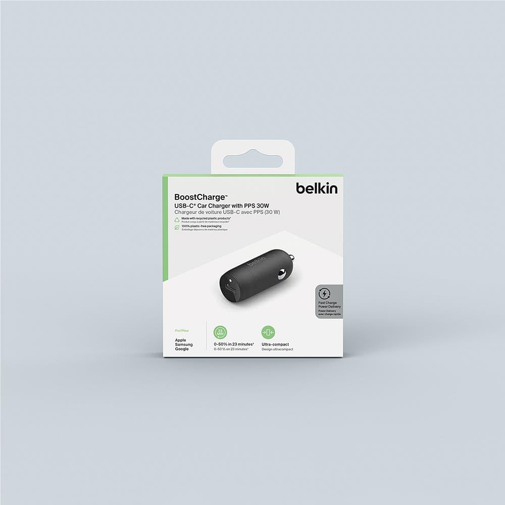 Belkin BoostUp Charge 30W USB-C Car Charger