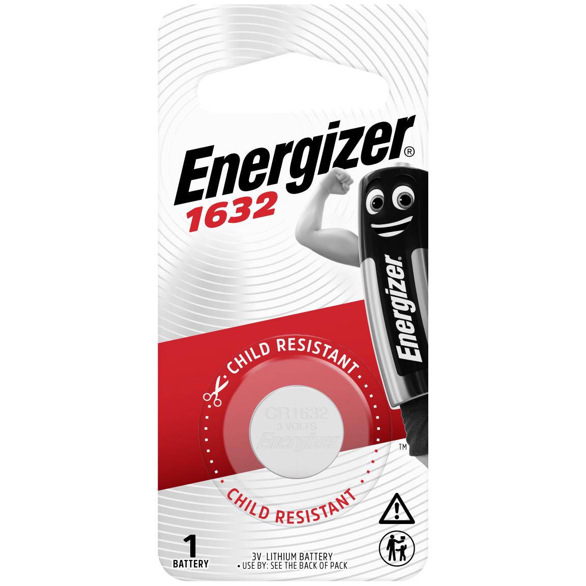 Energizer Lithium 1632 Coin Battery (1 Pack)