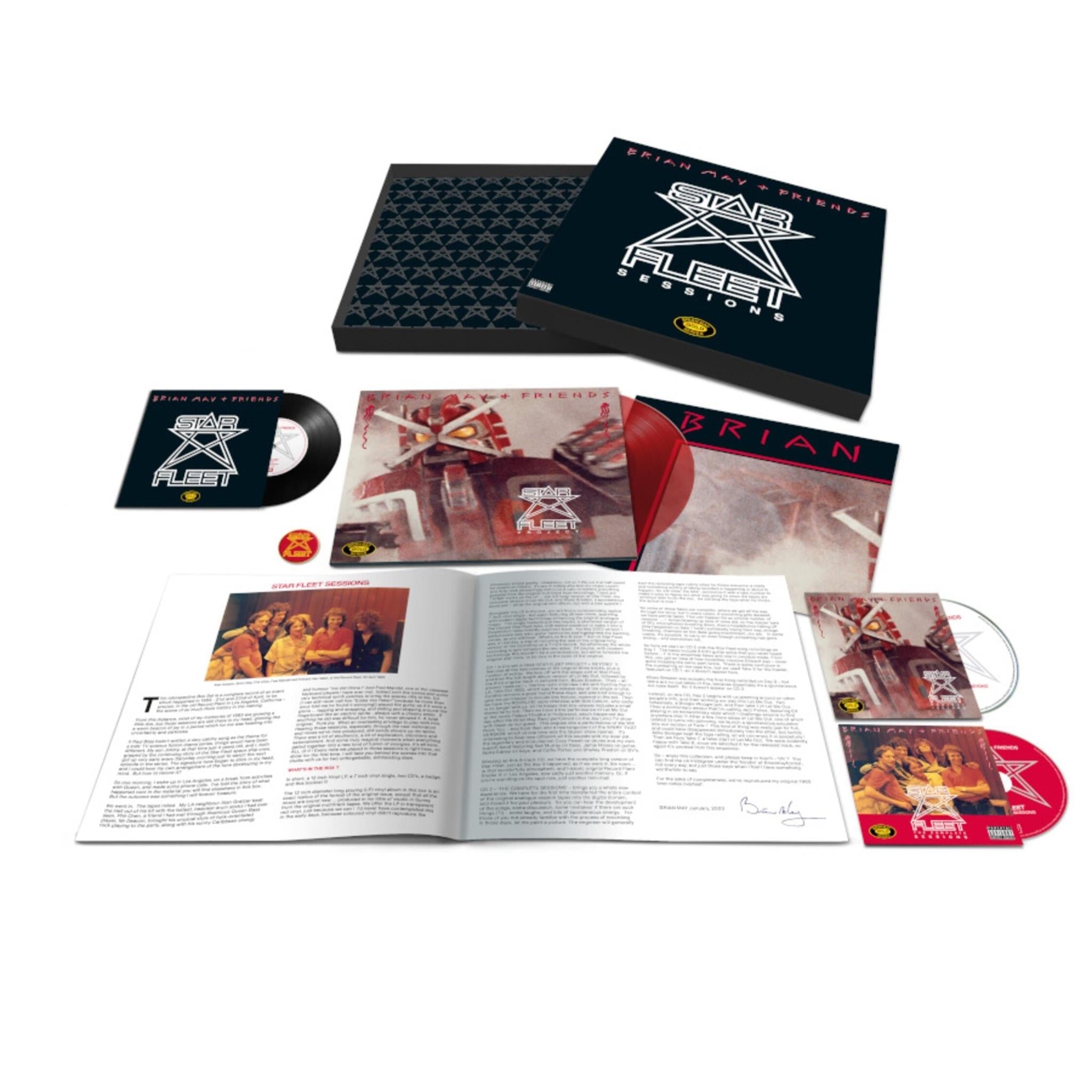 Brian May + Friends: Star Fleet Project (Deluxe Box Set) - By: May, Brian