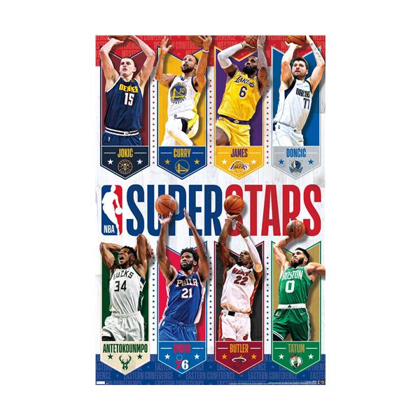 NBA League - Superstars 22 Poster