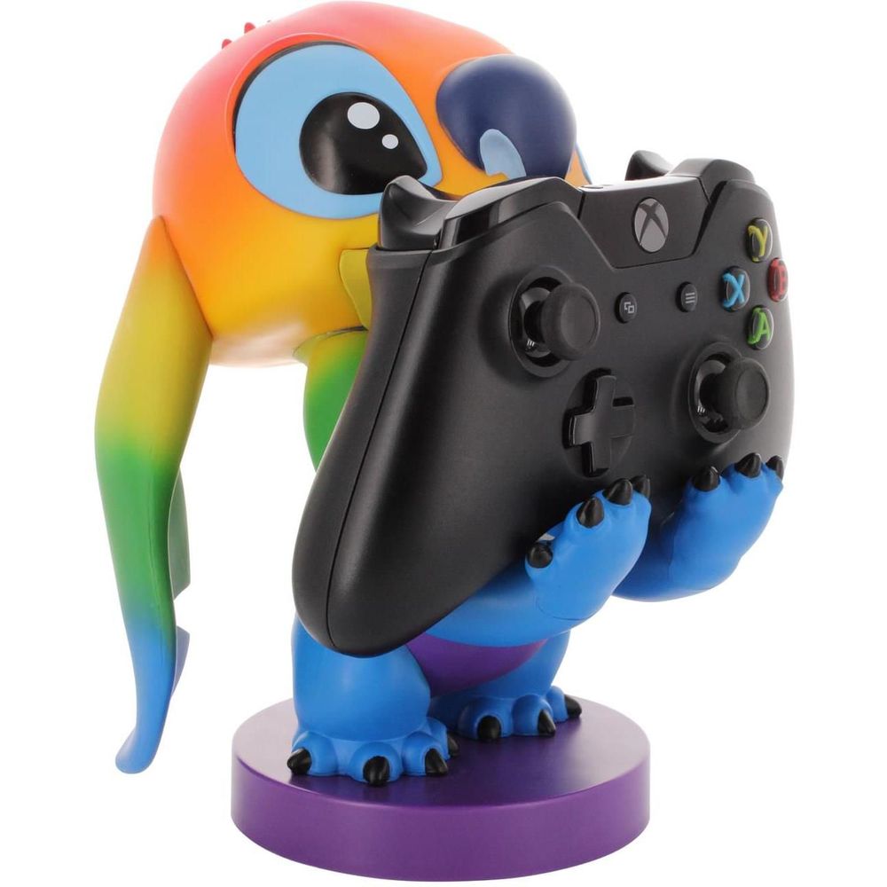 Cable Guys Controller/Phone Holder (Stitch - Rainbow)