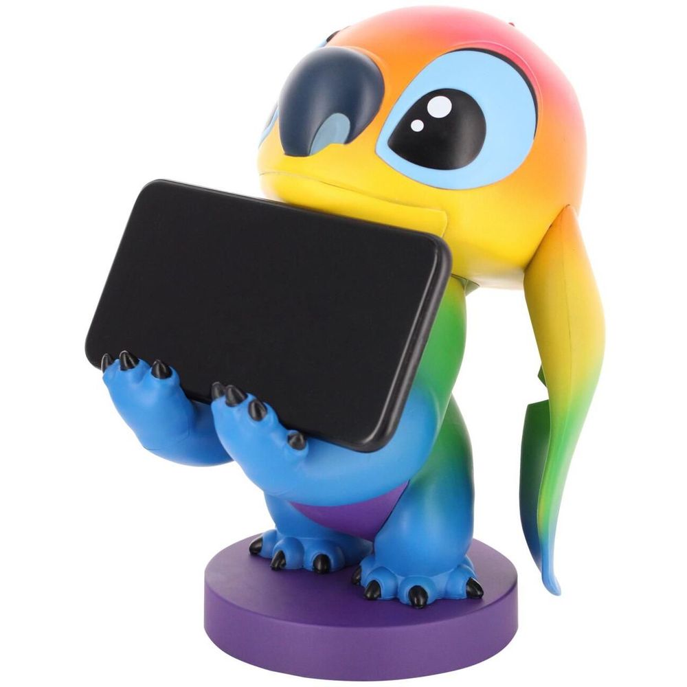 Cable Guys Controller/Phone Holder (Stitch - Rainbow)