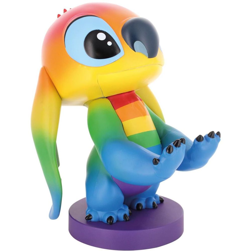 Cable Guys Controller/Phone Holder (Stitch - Rainbow)