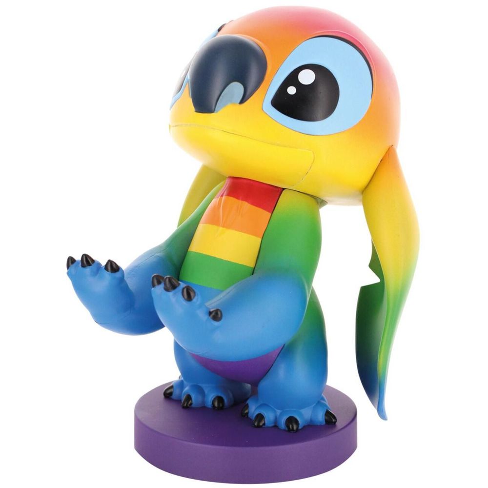 Cable Guys Controller/Phone Holder (Stitch - Rainbow)