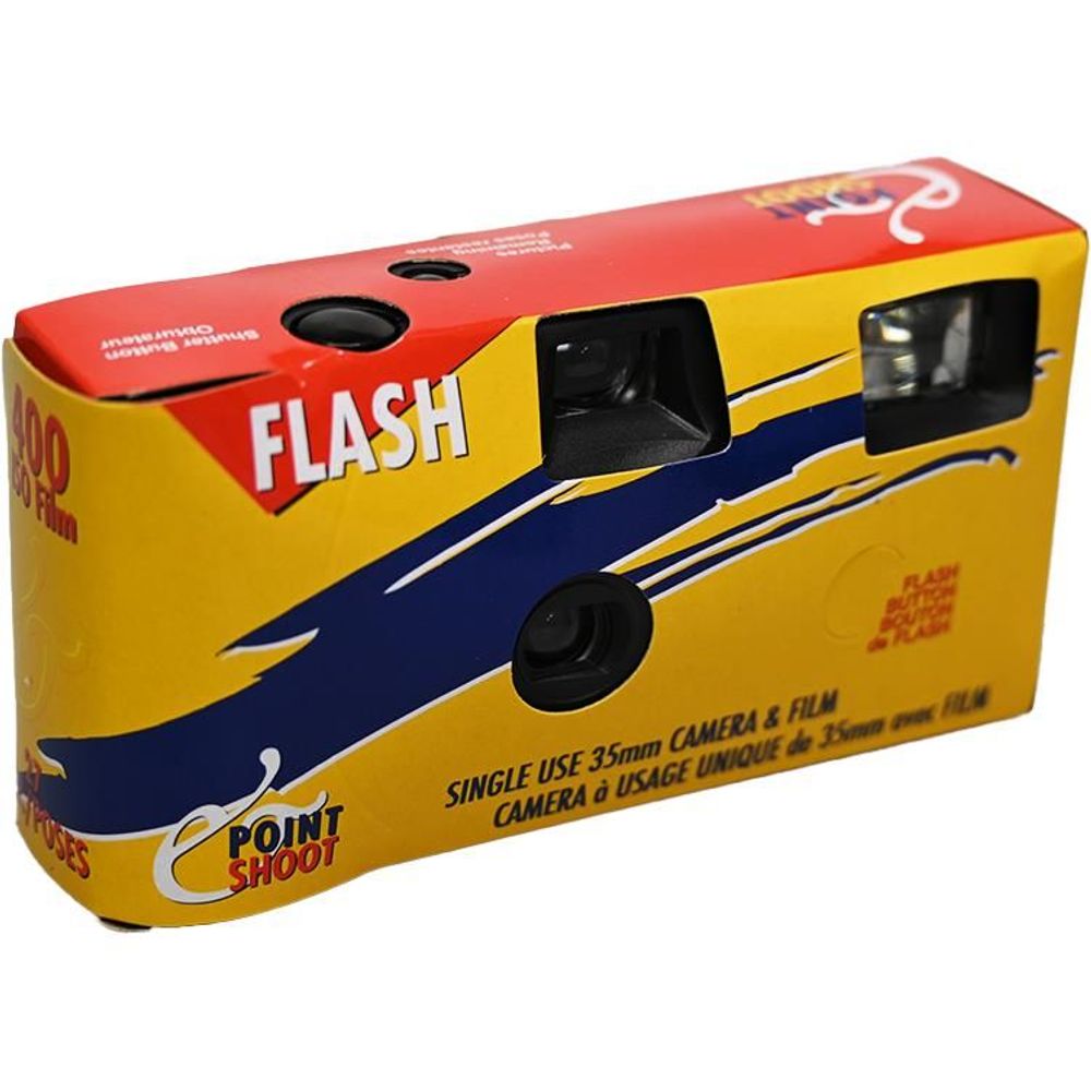 Point Shoot Disposable Film Camera with Flash