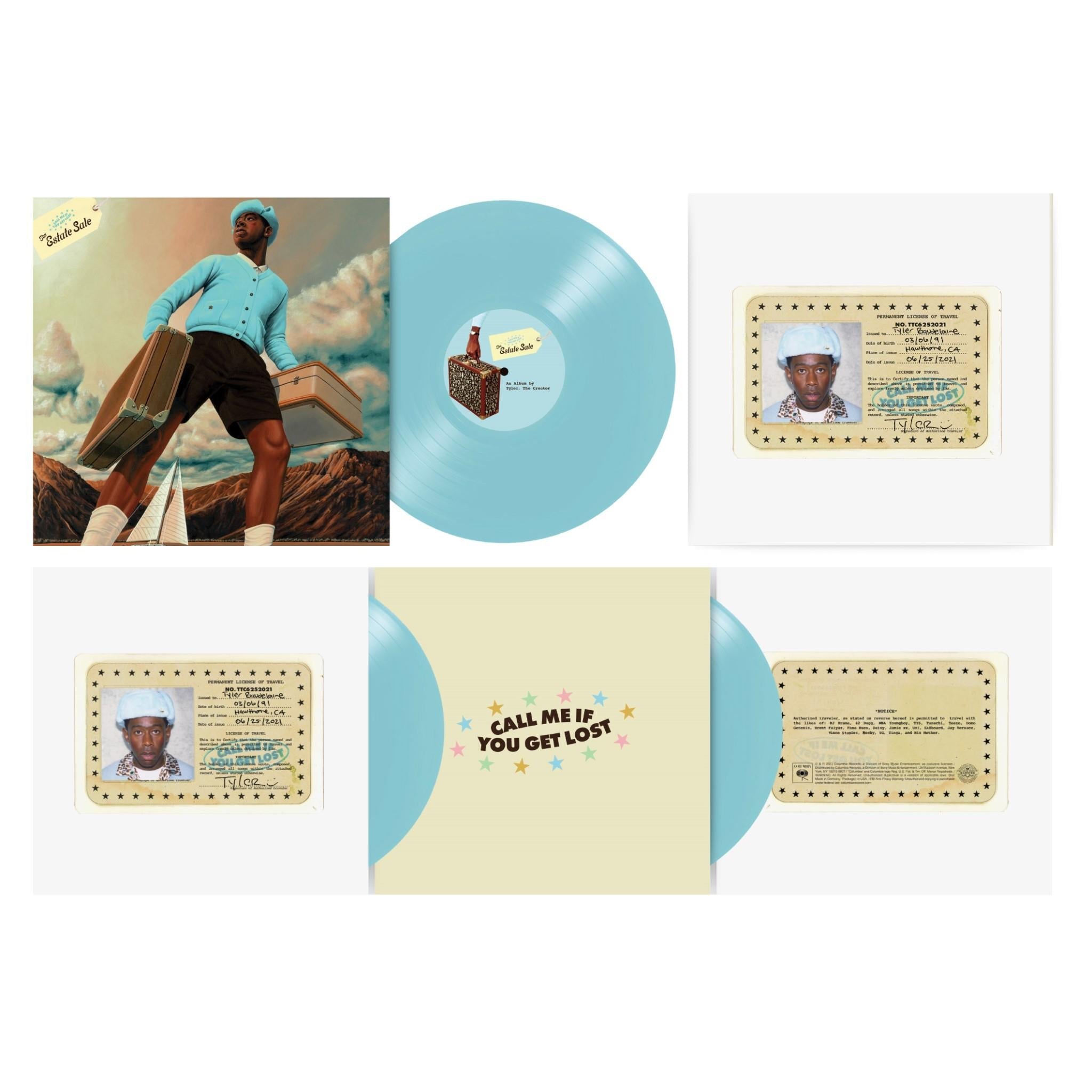 Call Me If You Get Lost: The Estate Sale (Geneva Blue Vinyl) - By: Tyler The Creator
