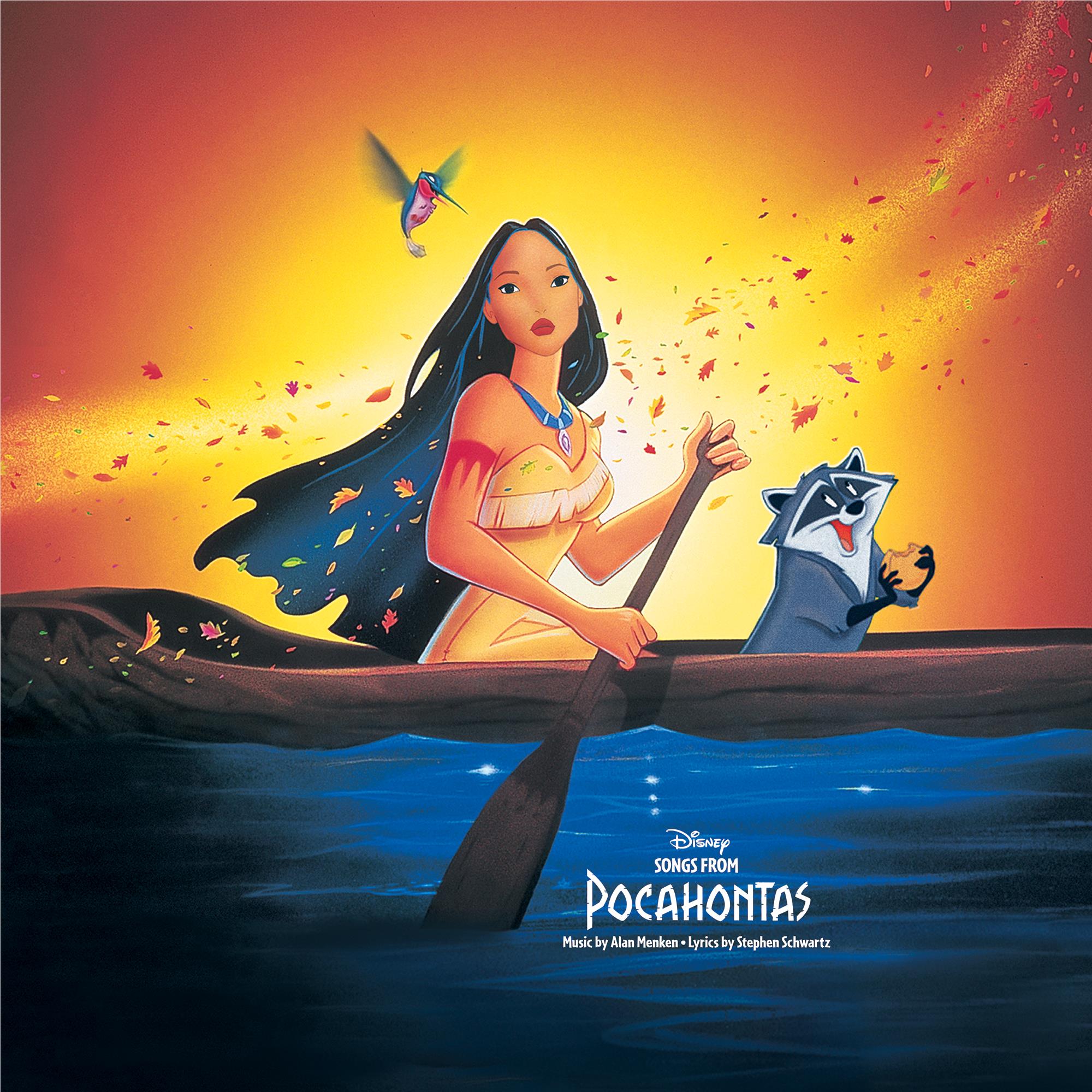 Songs from Pocahontas (Kaleidoscope Sunset Splatter Vinyl) - By: Soundtrack