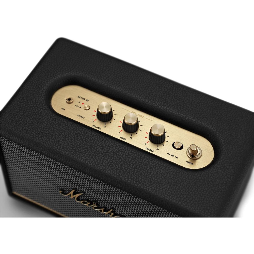 Marshall Acton III Wireless Bluetooth Speaker (Black)