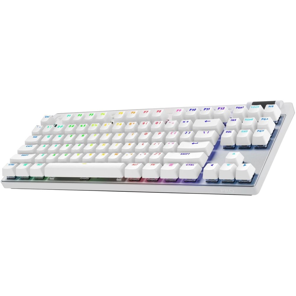 Logitech G PRO X TKL LIGHTSPEED Gaming Keyboard (White)