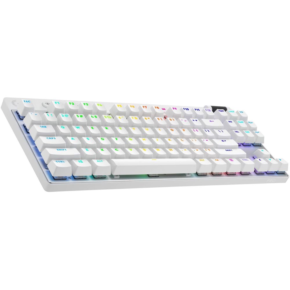 Logitech G PRO X TKL LIGHTSPEED Gaming Keyboard (White)