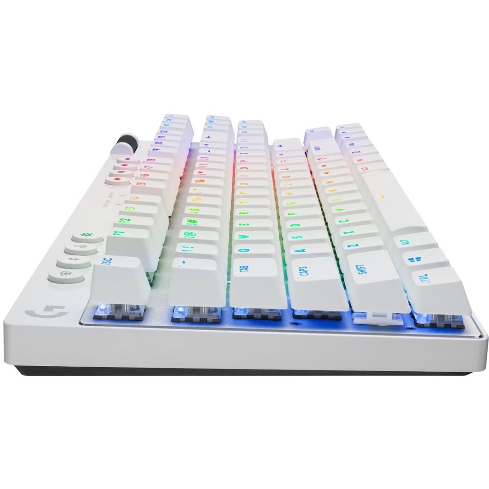 Logitech G PRO X TKL LIGHTSPEED Gaming Keyboard (White)