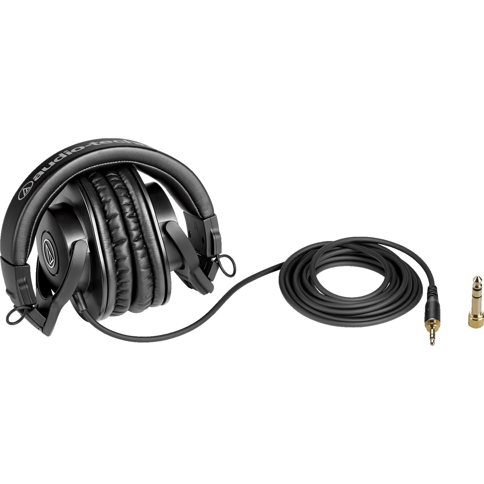 Audio-Technica ATH-M30X Professional Monitor Headphones (Black)