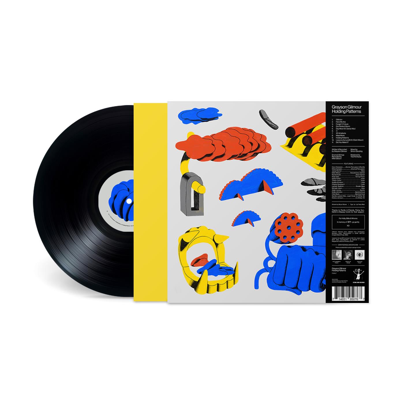 Holding Patterns (Vinyl) - By:Gilmour, Grayson