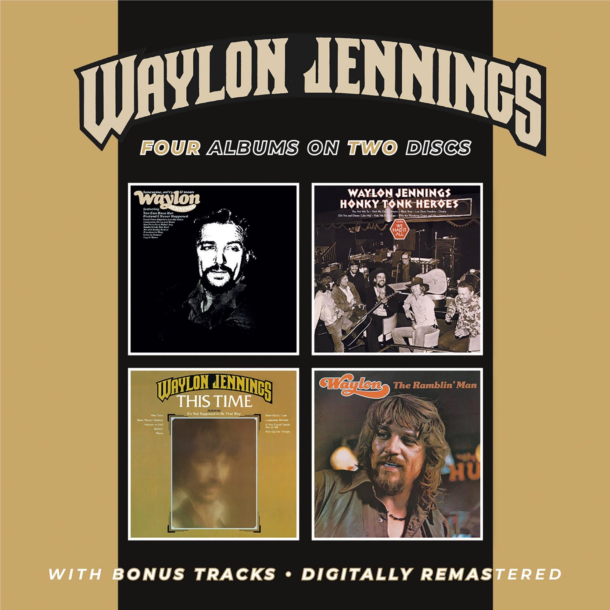 Lonesome On'ry & Mean / Honky Tonk, By: Jennings, Waylon