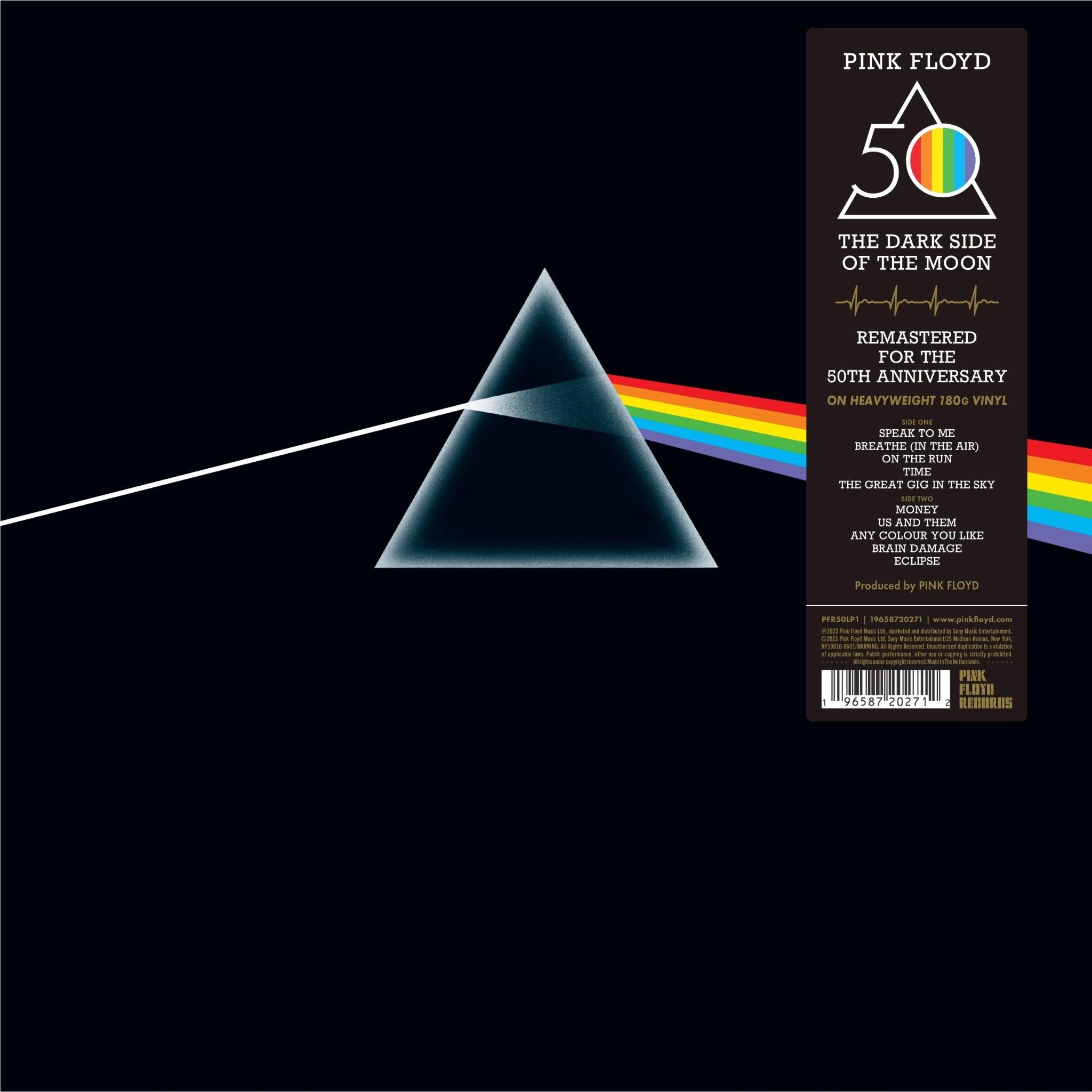 Dark Side Of The Moon, The (50th Anniversary Edition Vinyl) - By: Pink Floyd