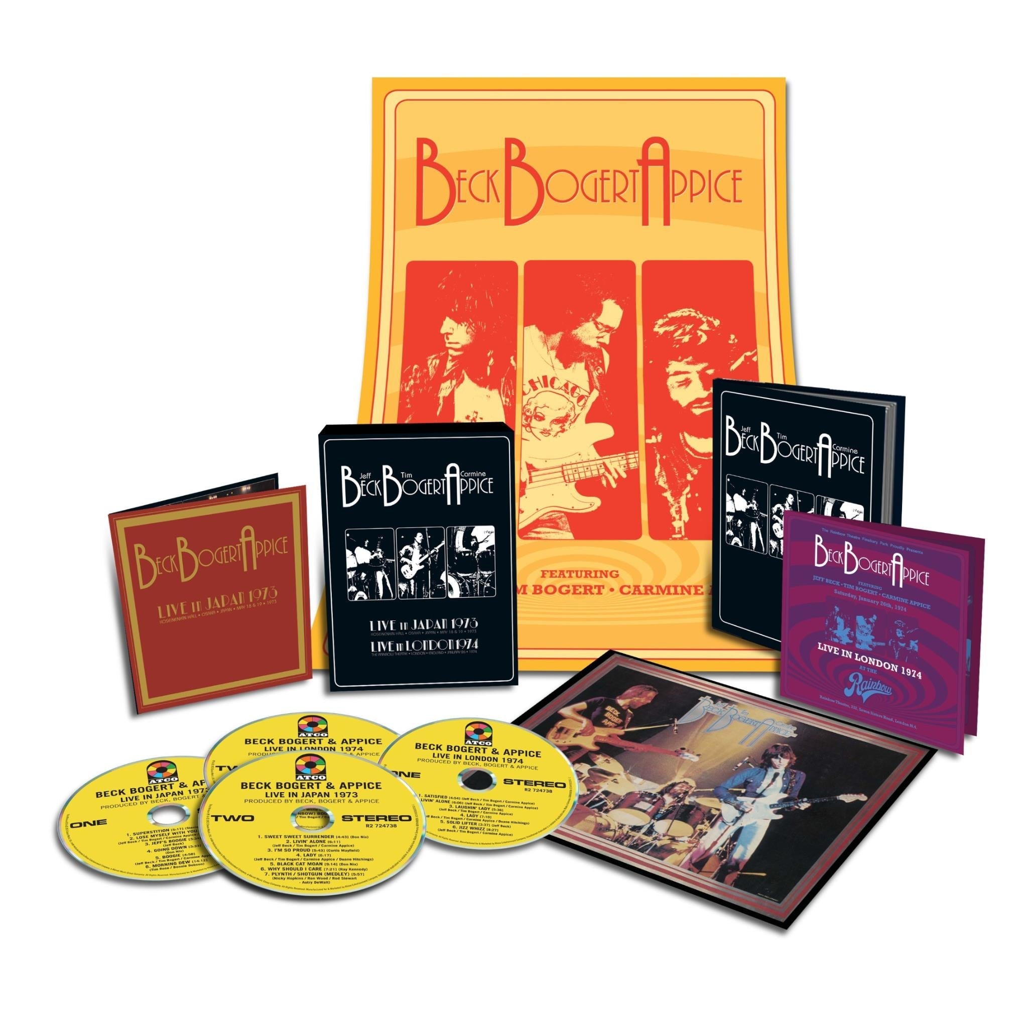 Live 1973 & 1974, By: Beck, Bogert & Appice